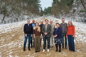 Photoshoot GroenLinks-PvdA in Schoorl bij het Klimduin